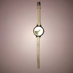 Nude strapped watch from Francesca’s